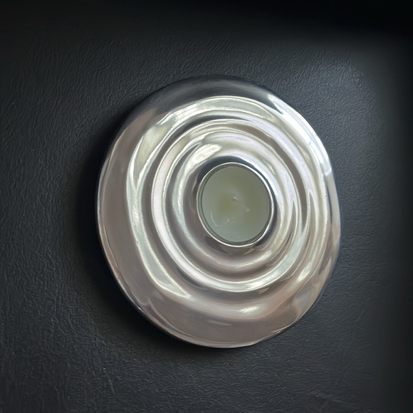 MICHAEL ARAM Ripple Effect Discontinued Tea Light Holder - Picture 6 of 11